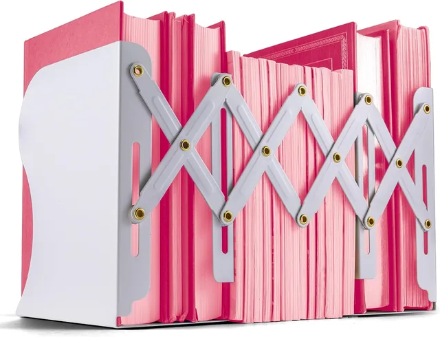 Expandable Metal Bookends — view 1